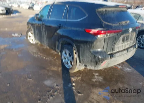 2022 Toyota Highlander Le из США, поврежденный, VIN 5TDBZRBH3NS221425